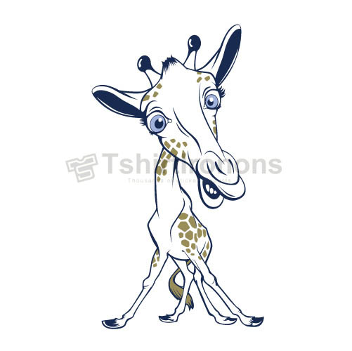 Giraffe T-shirts Iron On Transfers N8092 - Click Image to Close